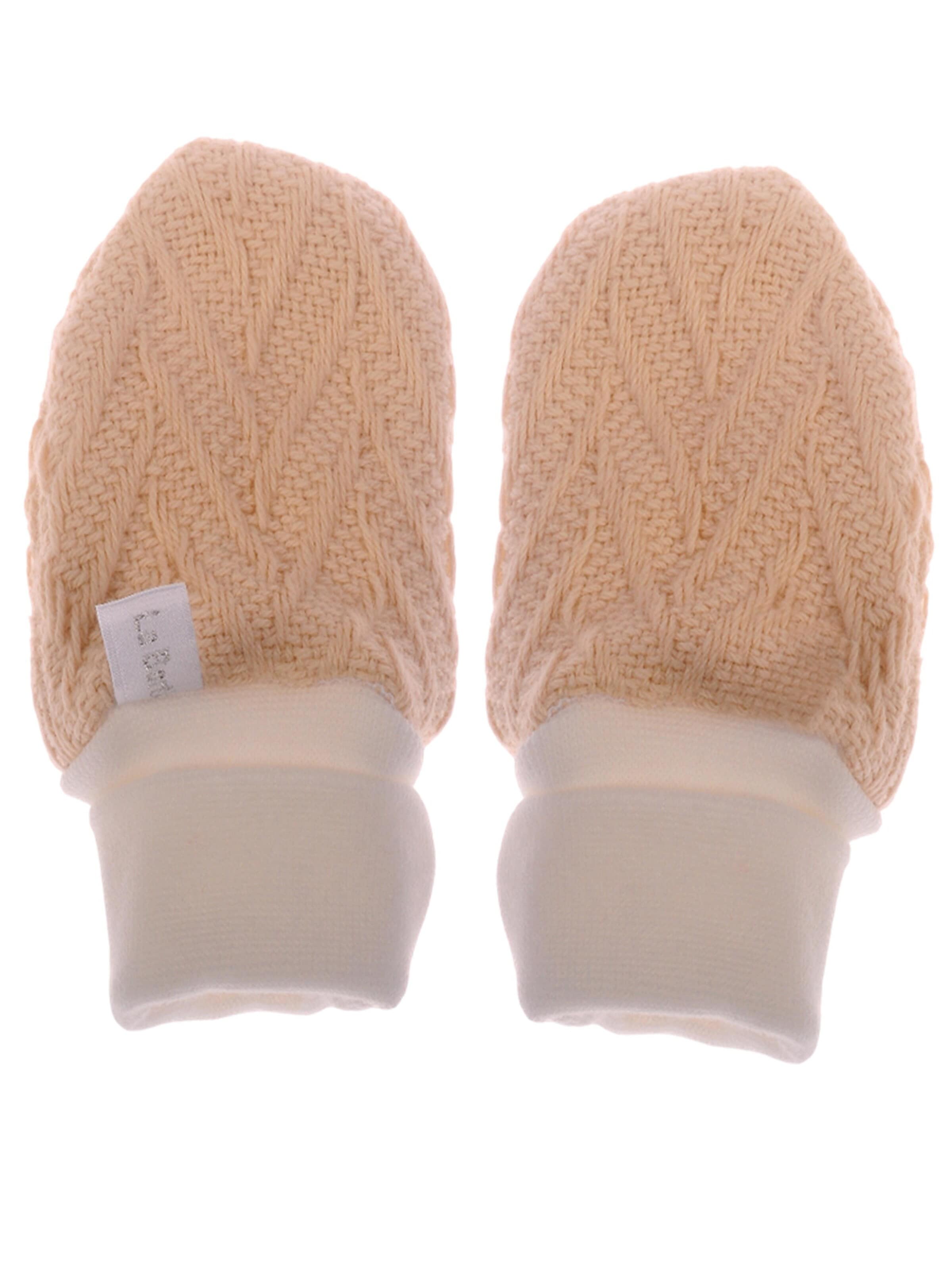 La Bortini Handschuhe‌ in Beige: Vorderseite
