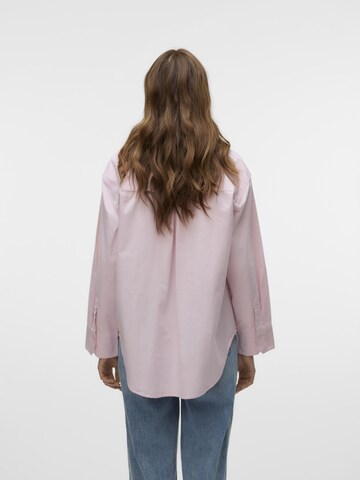 VERO MODA Bluse 'VMOli' in Pink