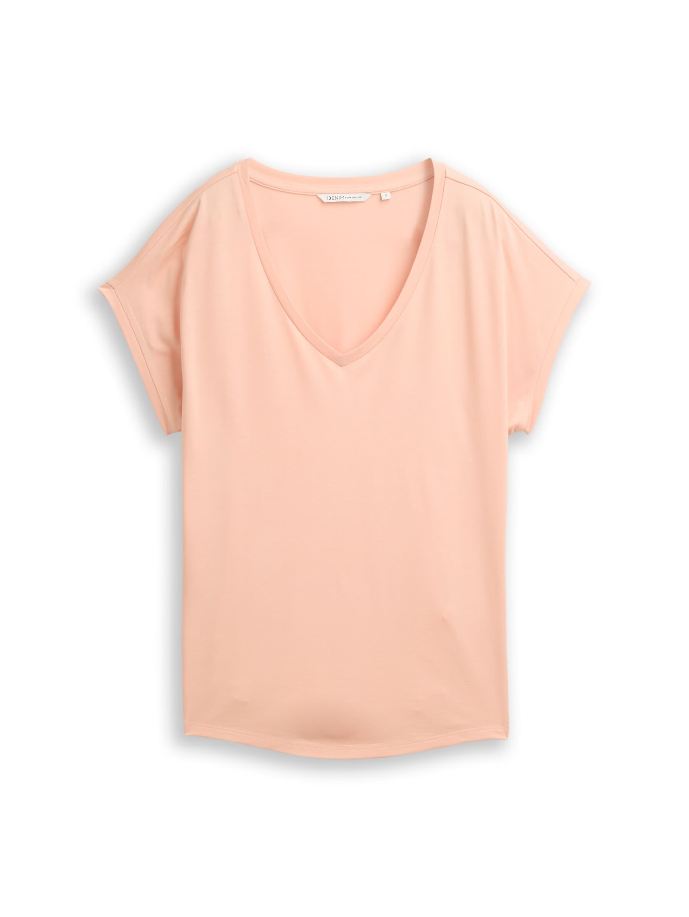 TOM TAILOR DENIM Shirt in Orange: front