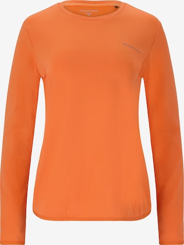 ENDURANCE Functioneel shirt 'Leah' in Oranje: voorkant