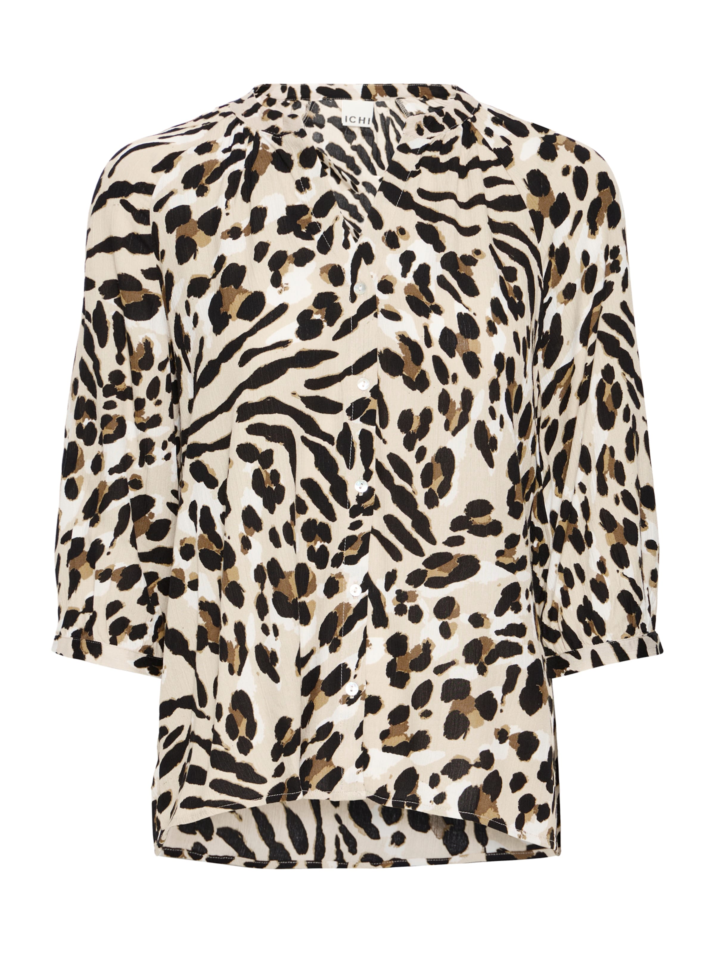 ICHI Bluse 'IHMARRAKECH' in Braun: Vorderseite