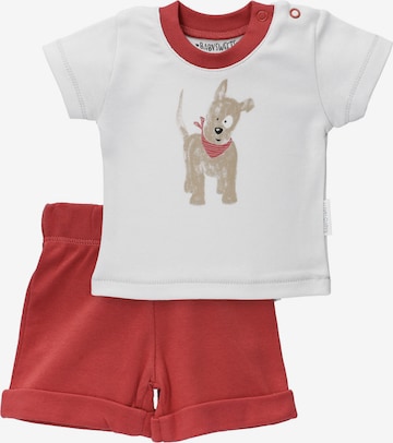 Baby Sweets Set in Red: front