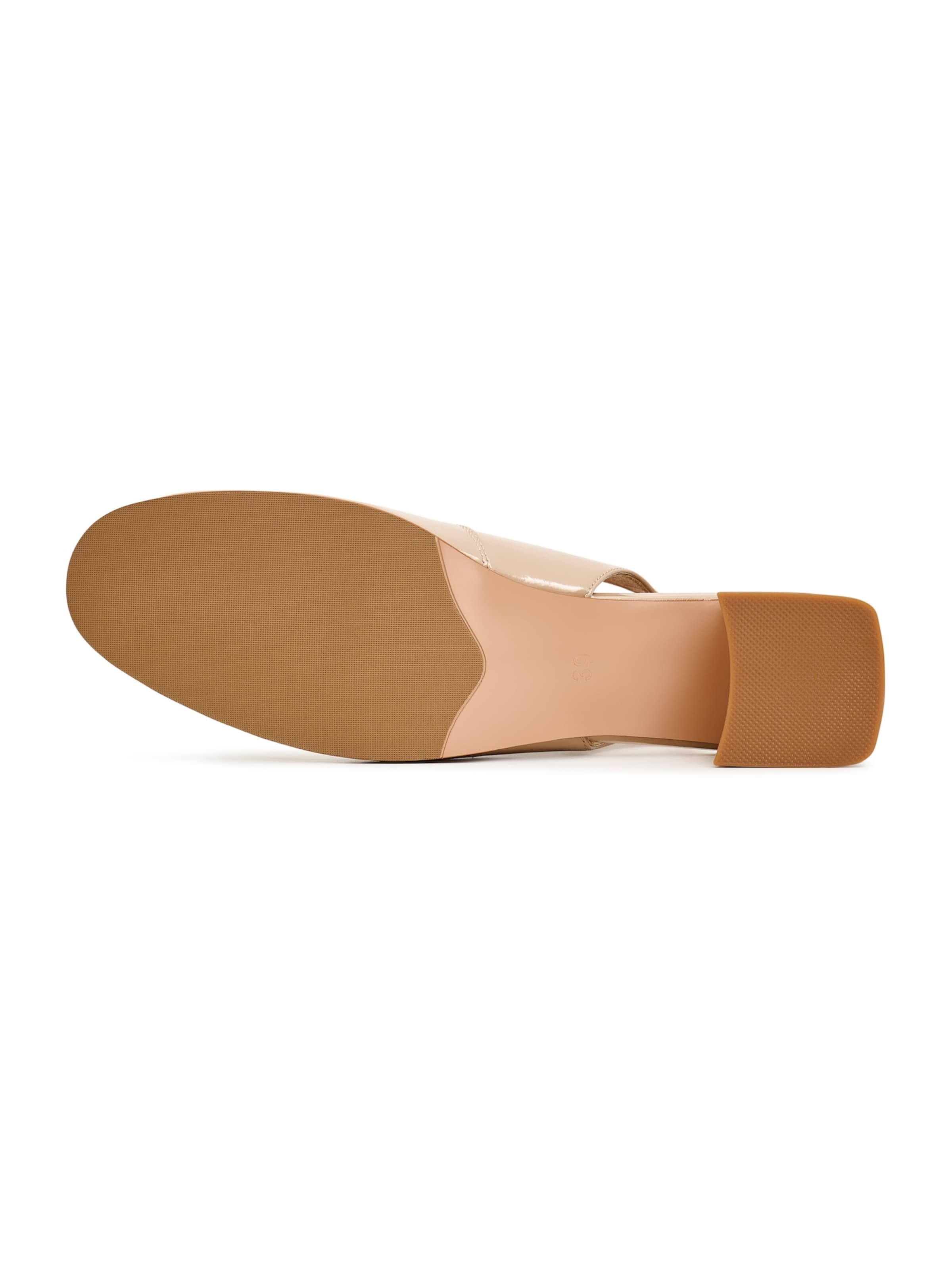 CESARE GASPARI Slingpumps in Beige
