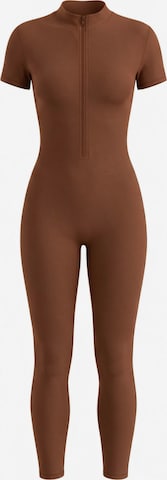 FemmeTone Jumpsuit 'Jessenia' in Braun: Vorderseite