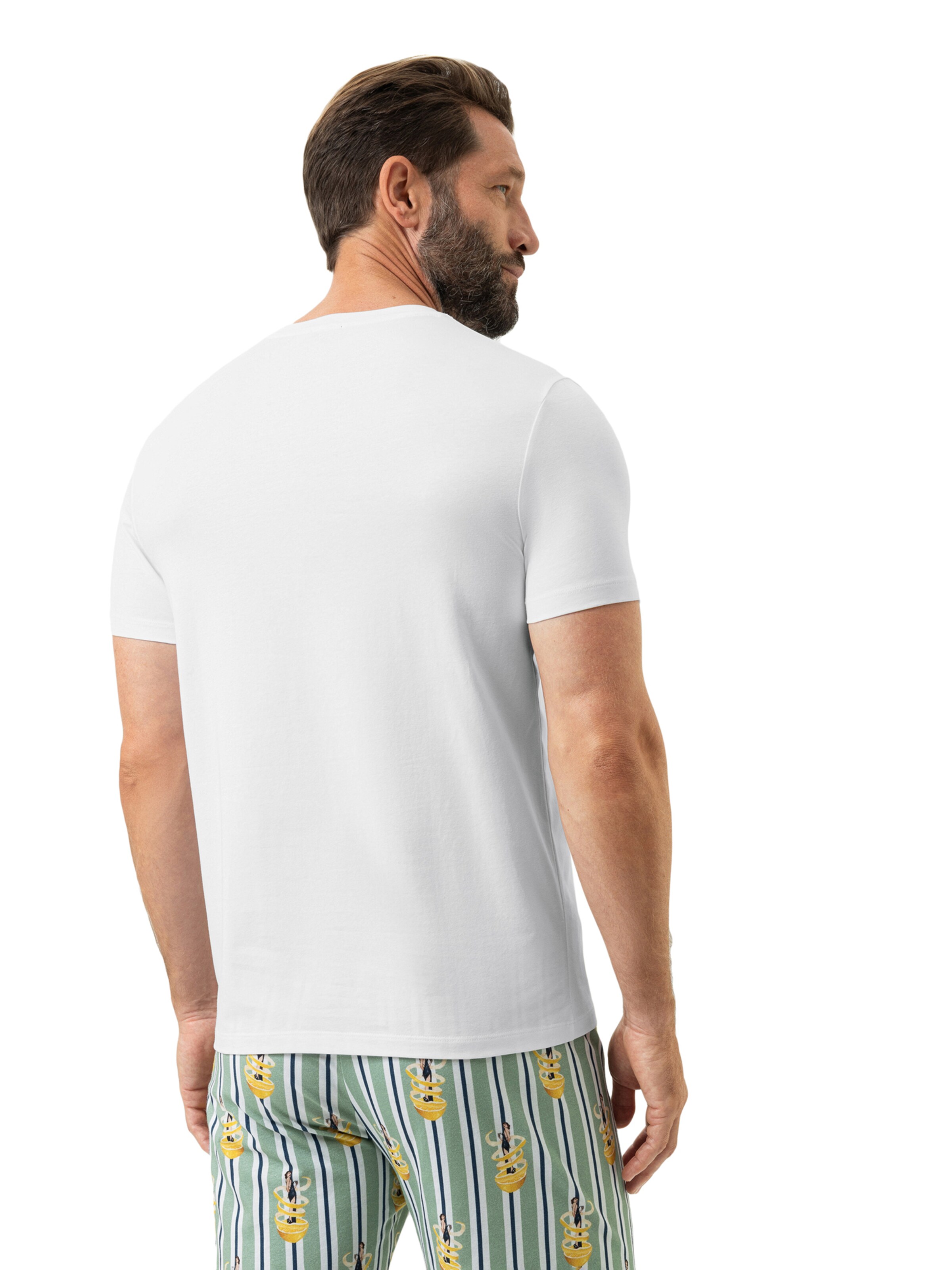 Mey Shirt 'Fizz & Flavours' in White
