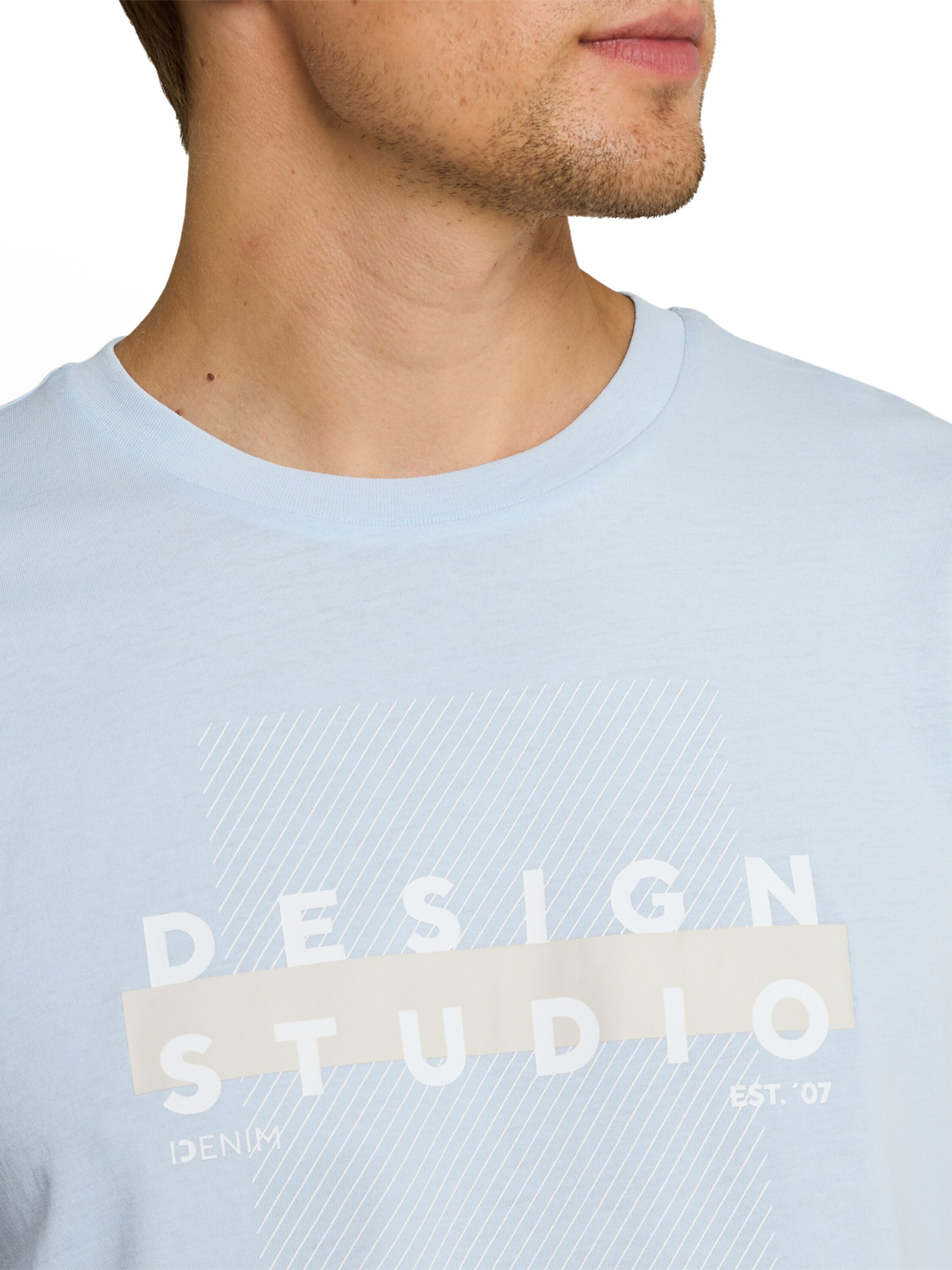 TOM TAILOR DENIM T-Shirt in Blau