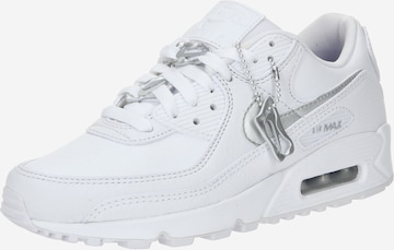 Baskets basses 'Air Max 90' Nike Sportswear en blanc : devant