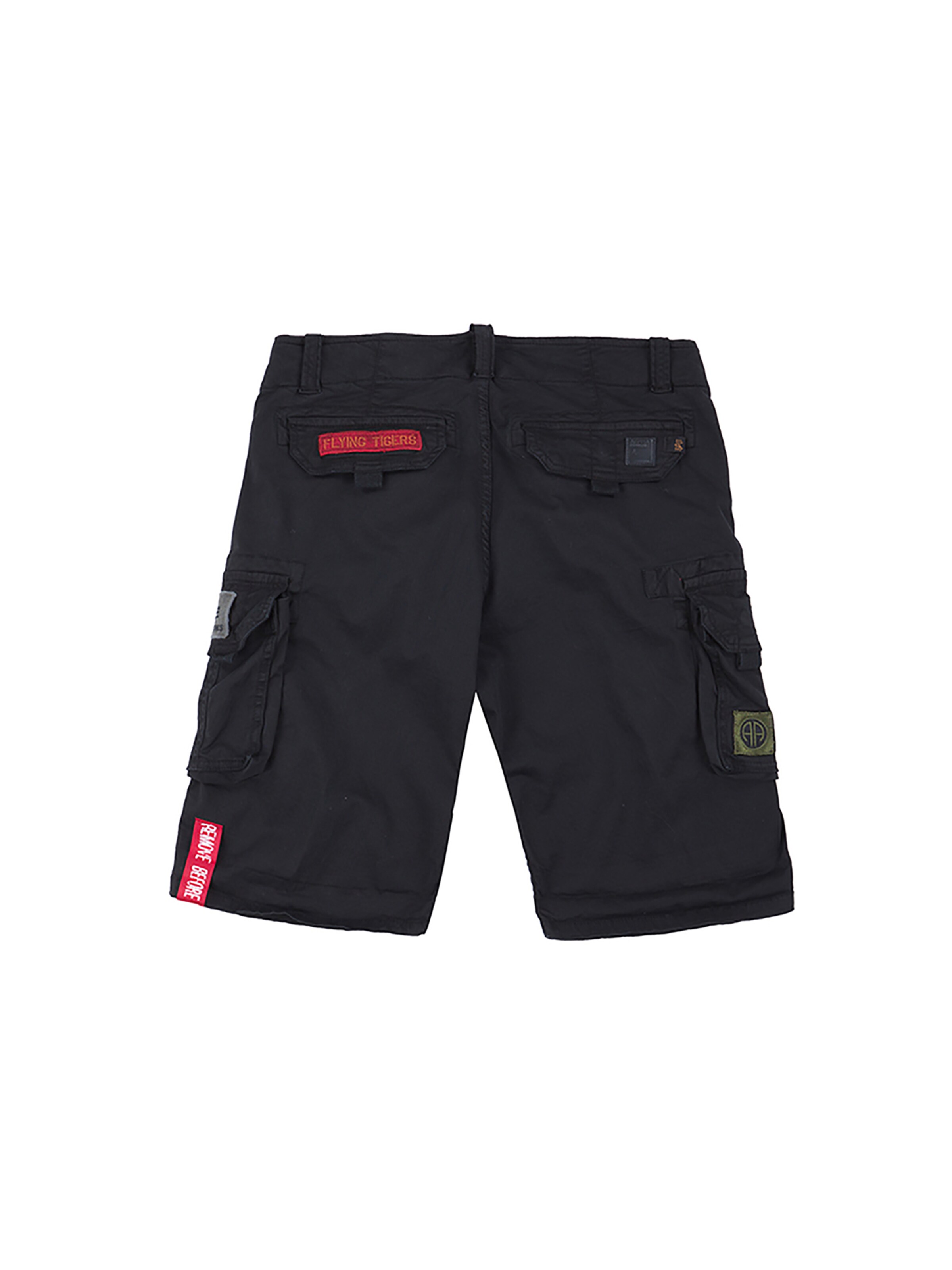ALPHA INDUSTRIES Regular Cargohose 'Patch'‌‌‌‌‌‌‌‌‌ in Schwarz