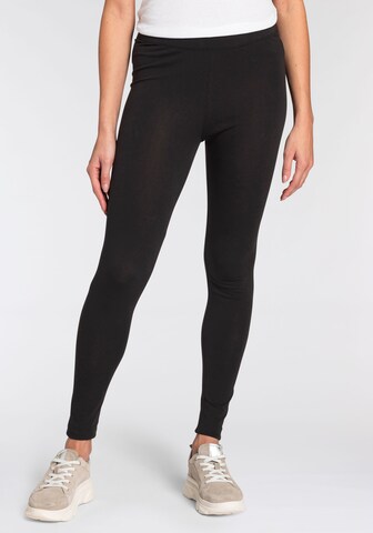 FLASHLIGHTS Skinny Leggings in Schwarz