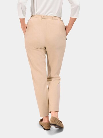 Regular Pantalon 'Carla' Goldner en beige