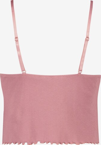 hunkemöller x NA-KD Tričko na spaní 'Mia' – pink