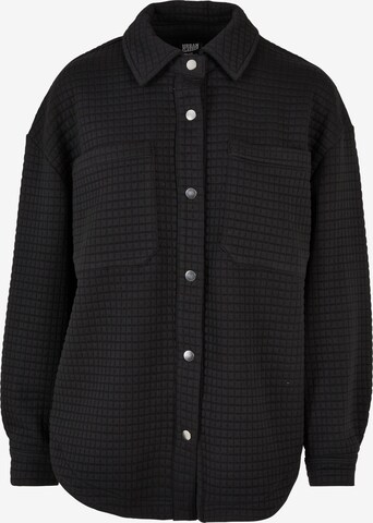 Urban Classics Between-Season Jacket in Black: front