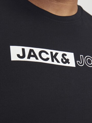 Jack & Jones Plus T-Shirt 'JJECORP' in Schwarz