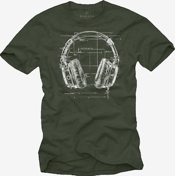 MAKAYA Shirt in Green: front
