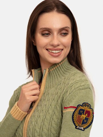 Williot Knit cardigan in Green