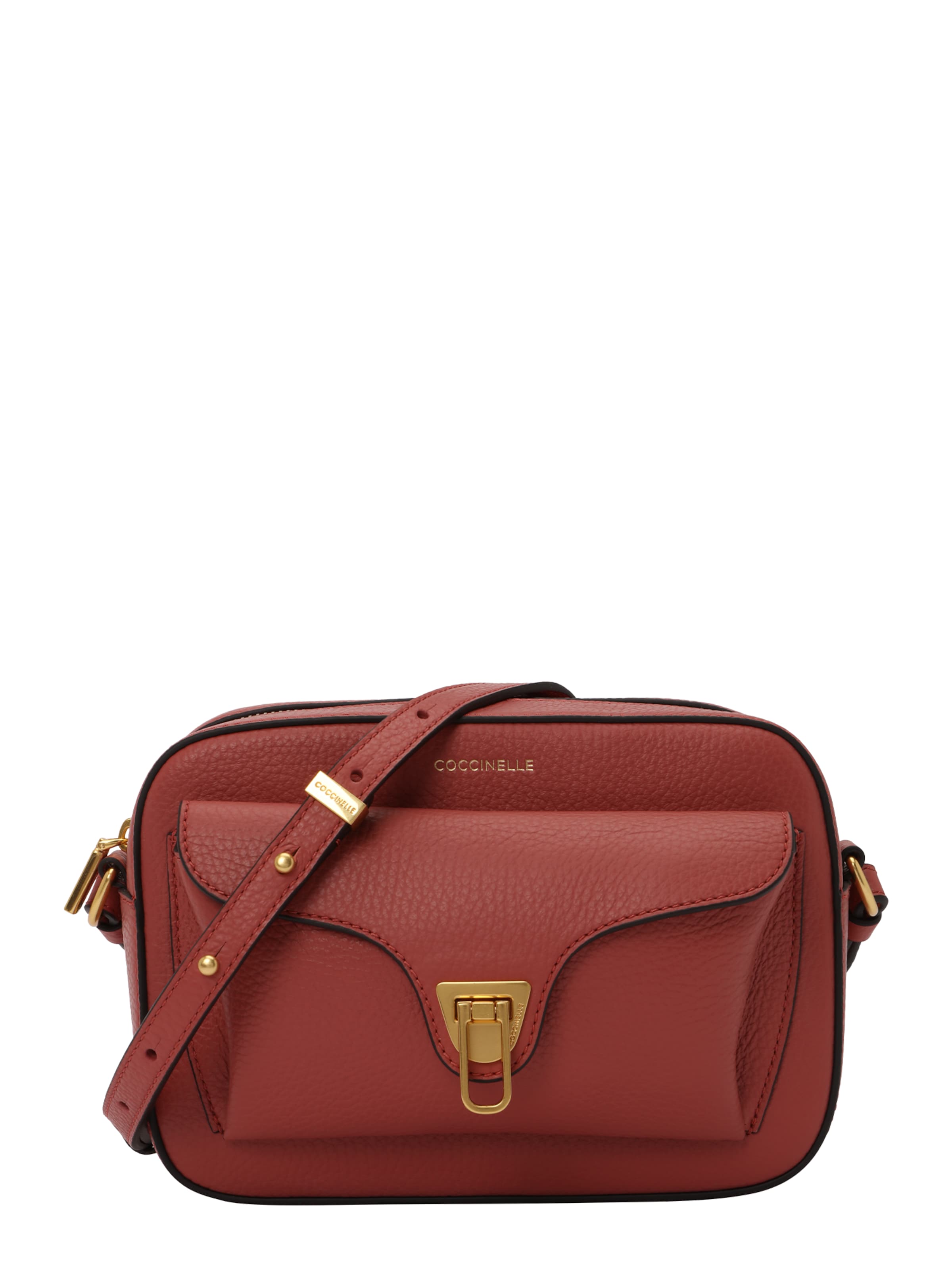 Coccinelle Torba na ramię w kolorze czerwony: przód