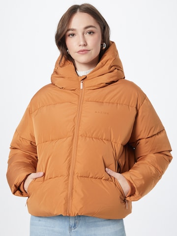 mazine Winter Jacket 'Dana' in Yellow: front