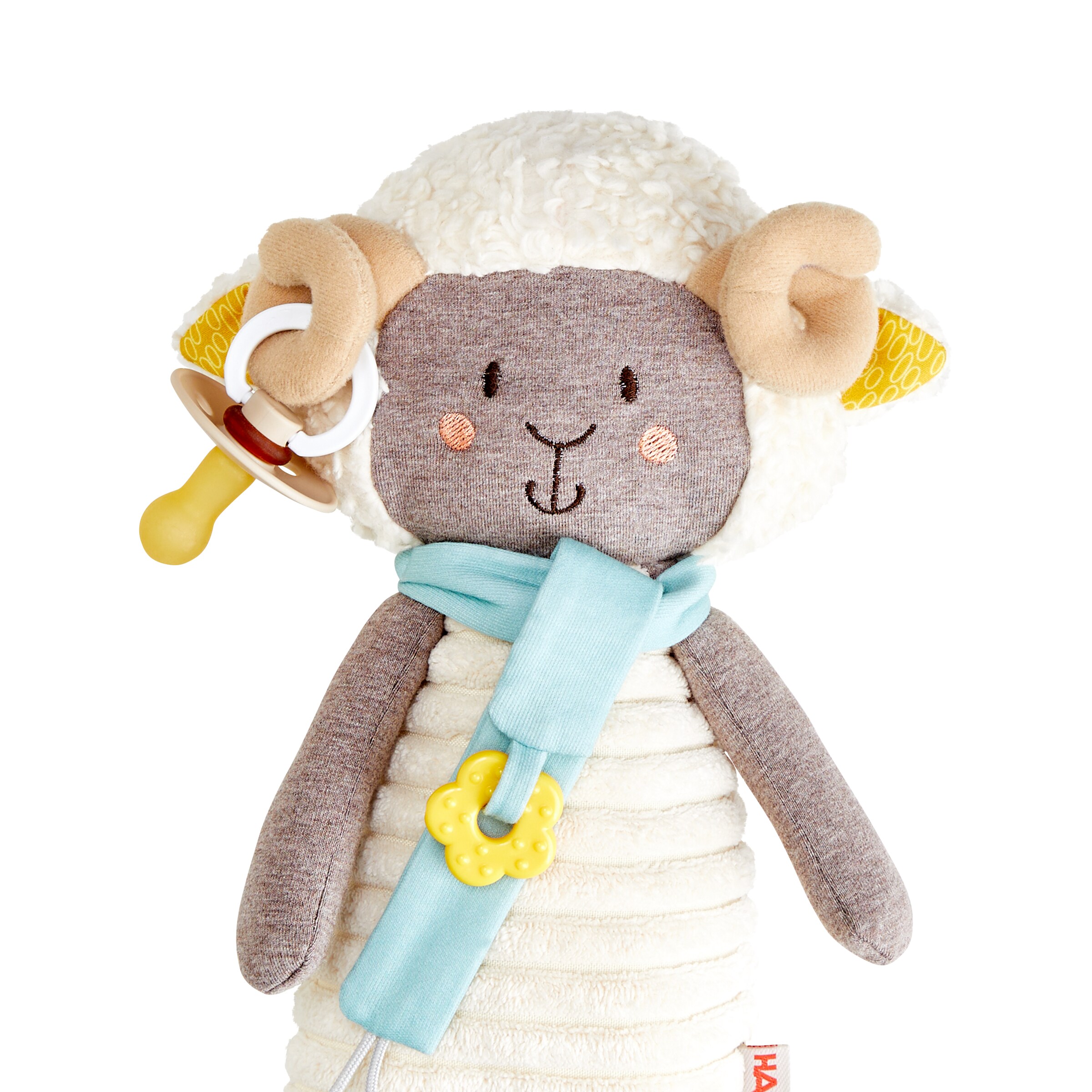 Animaux en peluche 'Schnullertier' HABA en gris