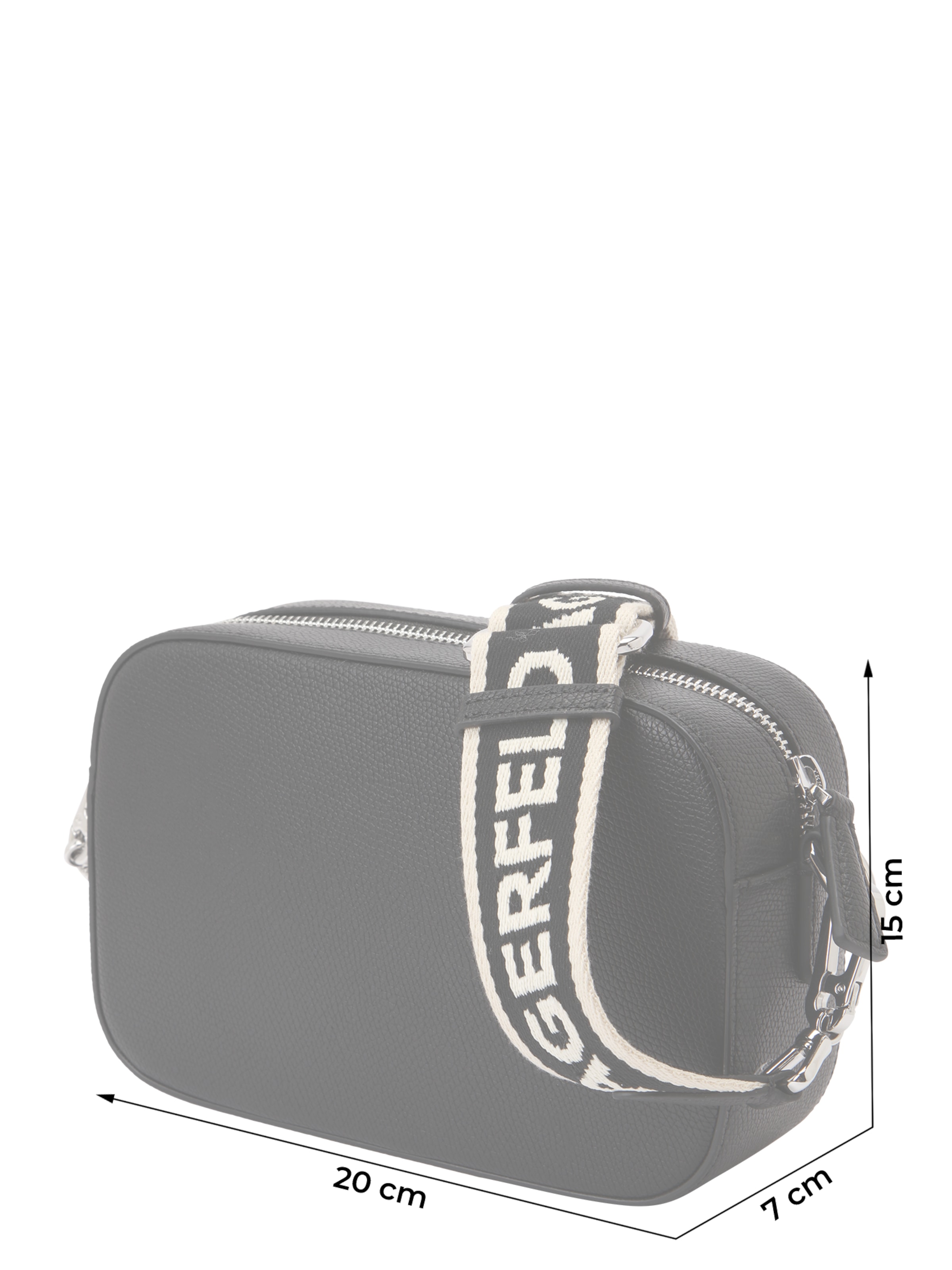 Karl Lagerfeld Чанта с презрамки в черно