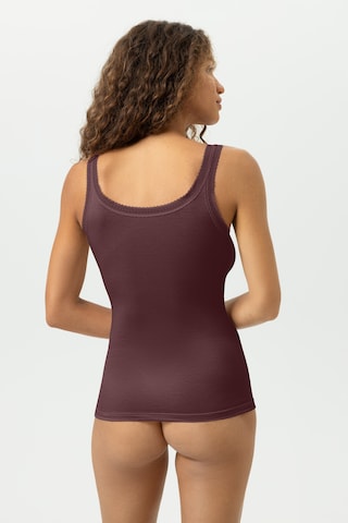 Maillot de corps 'Modal Lace' Mey en marron