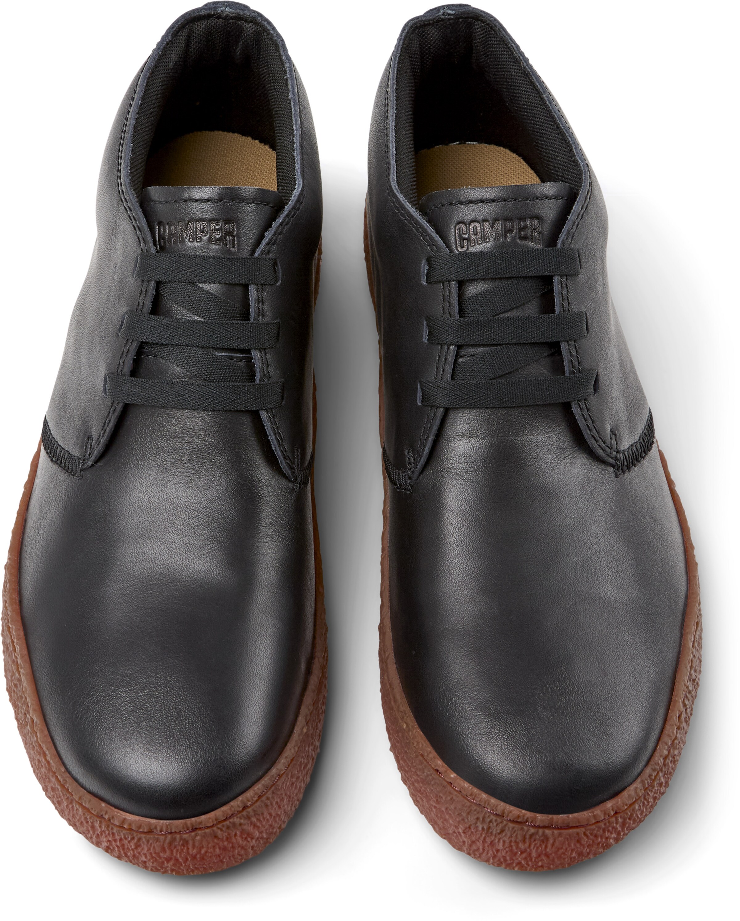 CAMPER Veterschoen 'Peu Terreno' in Zwart