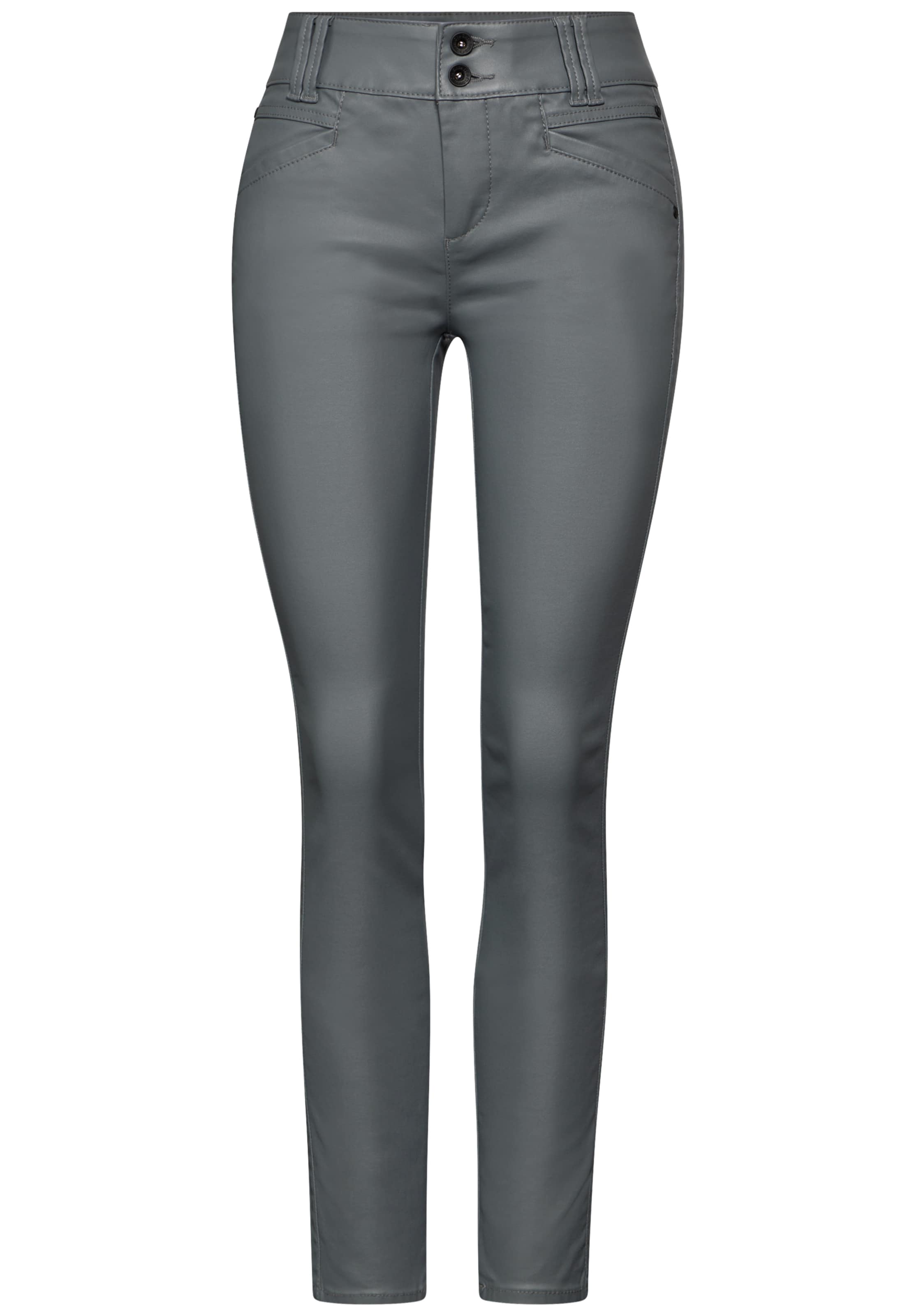 STREET ONE Pants in Grey: front