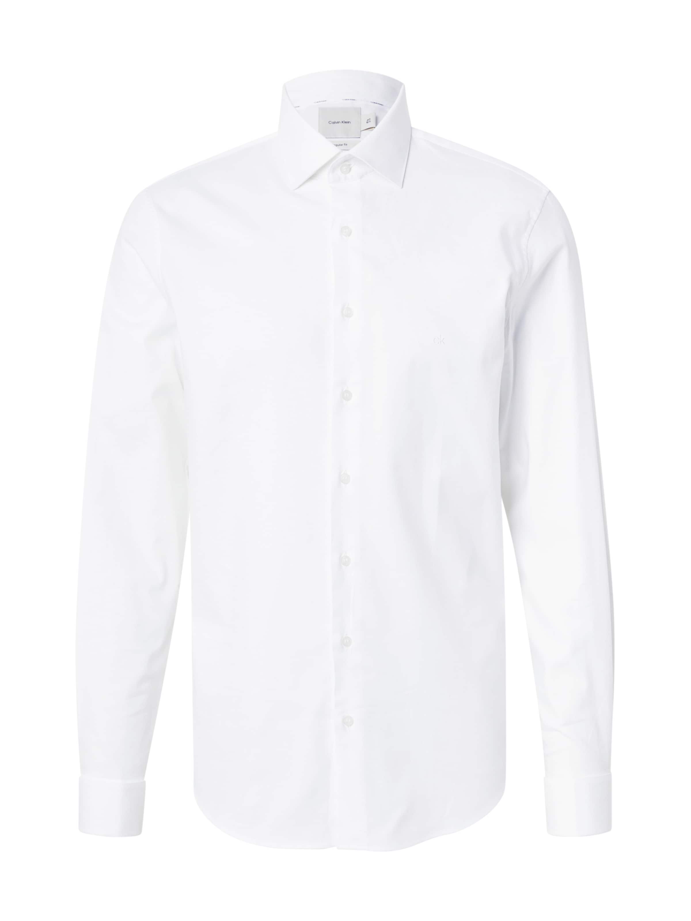 Calvin Klein Regular fit Skjorta i vit: framsida
