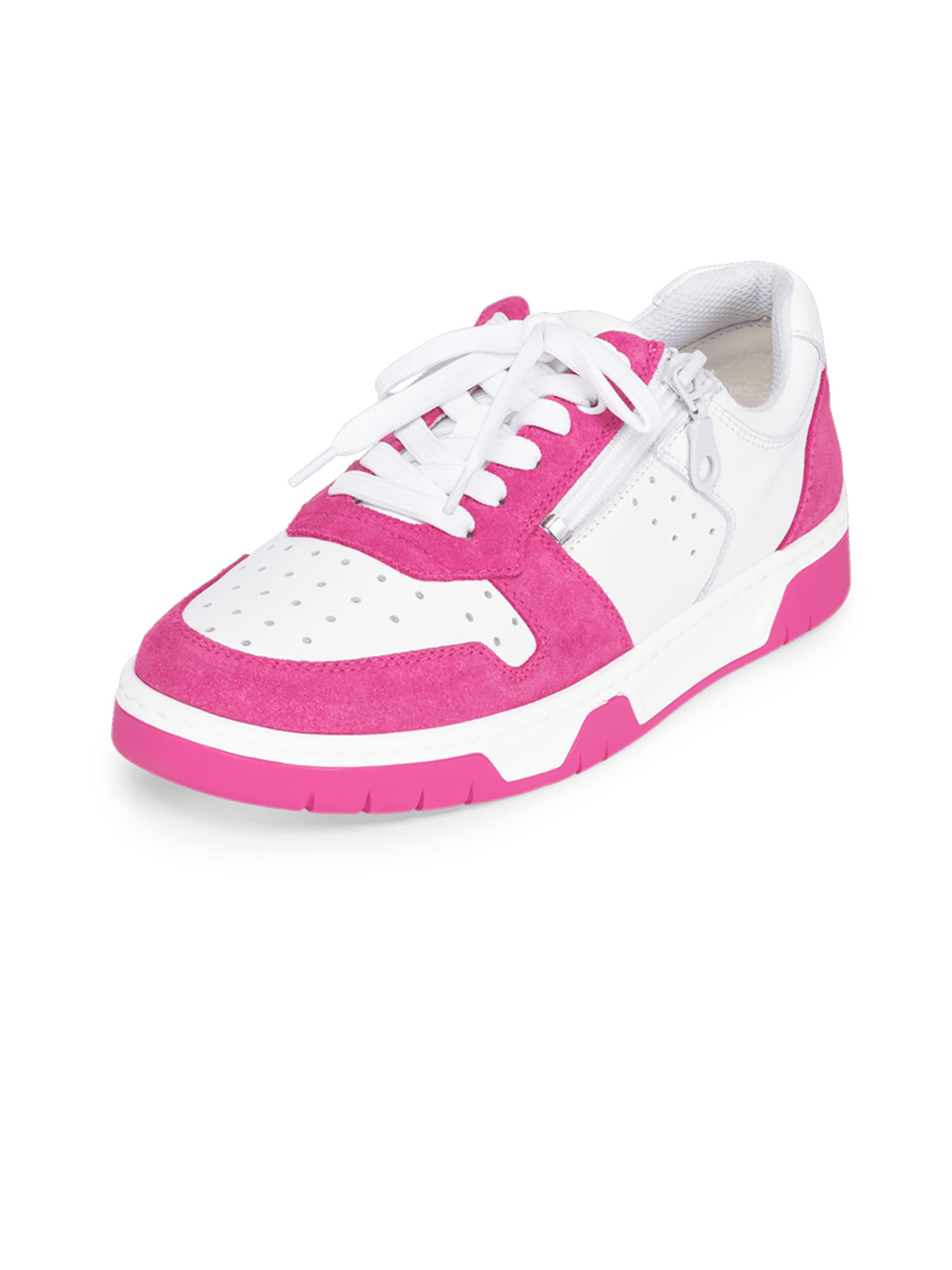 Baskets basses VITAFORM en rose : devant
