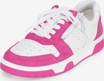Baskets basses VITAFORM en rose : devant