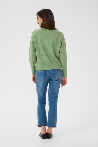 Kaffe - Pullover 'KaNiel' em verde