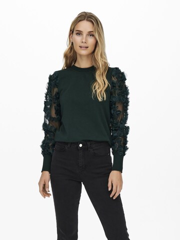 JDY Sweatshirt 'JDYFairview' in Grün: Vorderseite