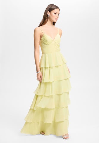 HEY KYLA Evening Dress in Yellow