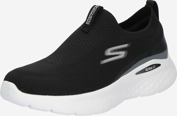 SKECHERS - Zapatillas de running 'GO RUN LITE - AURORA SKY' en negro: frente