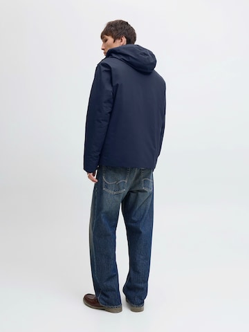 JACK & JONES Φθινοπωρινό και ανοιξιάτικο μπουφάν 'JJEKEEN' σε μπλε