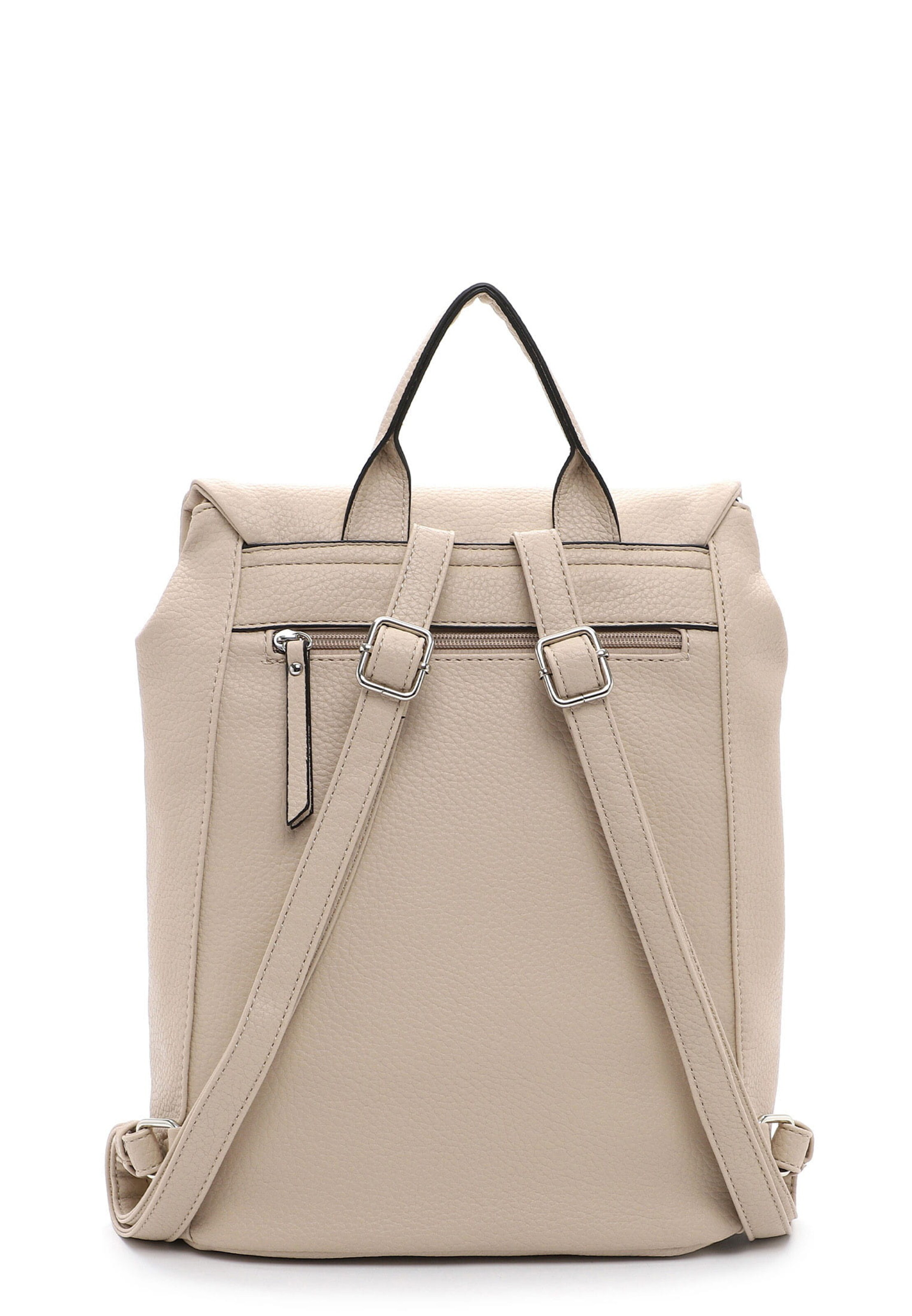 Sac à dos 'Tours Rue 09' Emily & Noah en beige