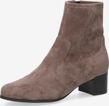 CAPRICE Ankle Boots in Brown: front