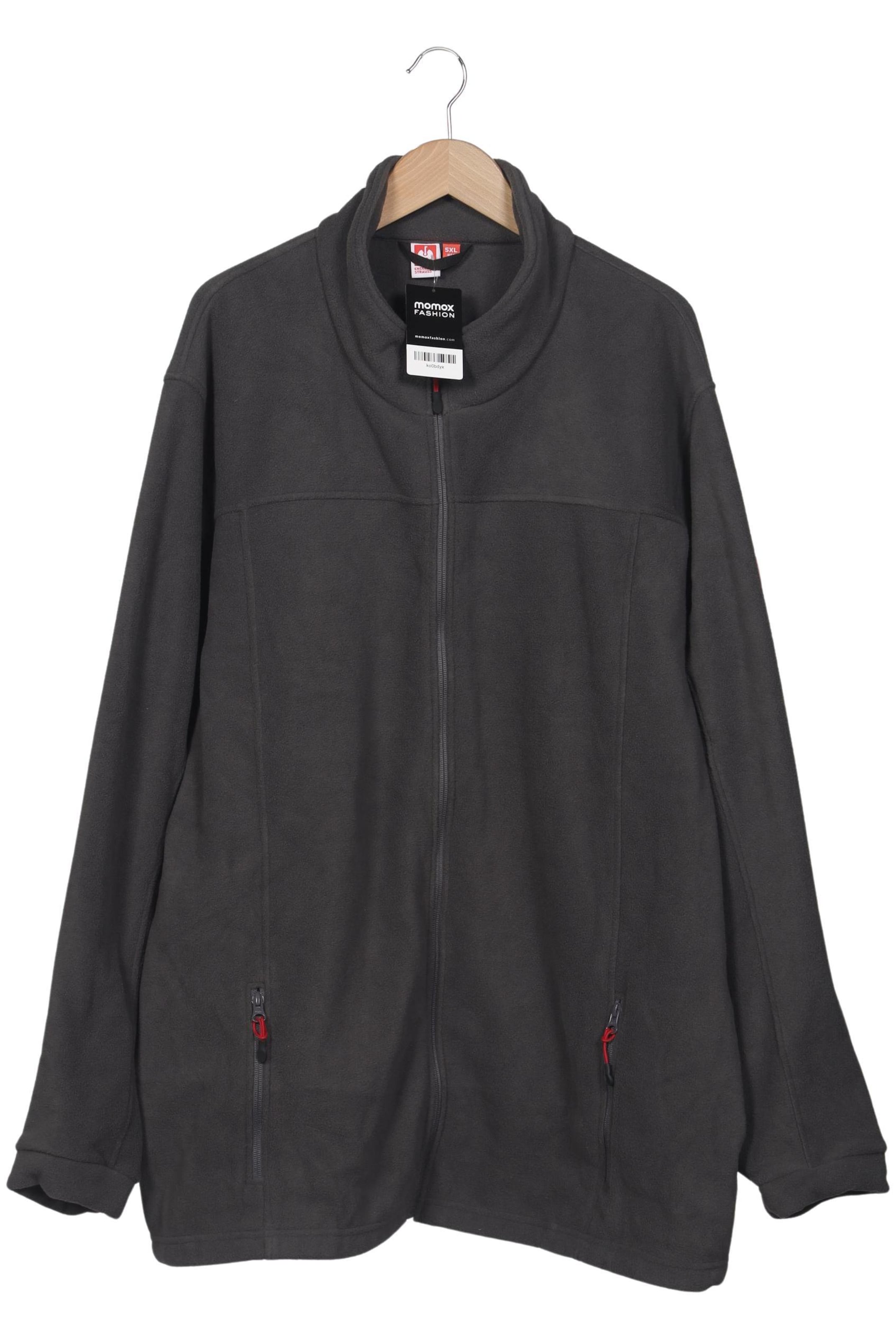 Engelbert Strauss Sweatshirt & Zip-Up Hoodie in 5XL in Grey: front