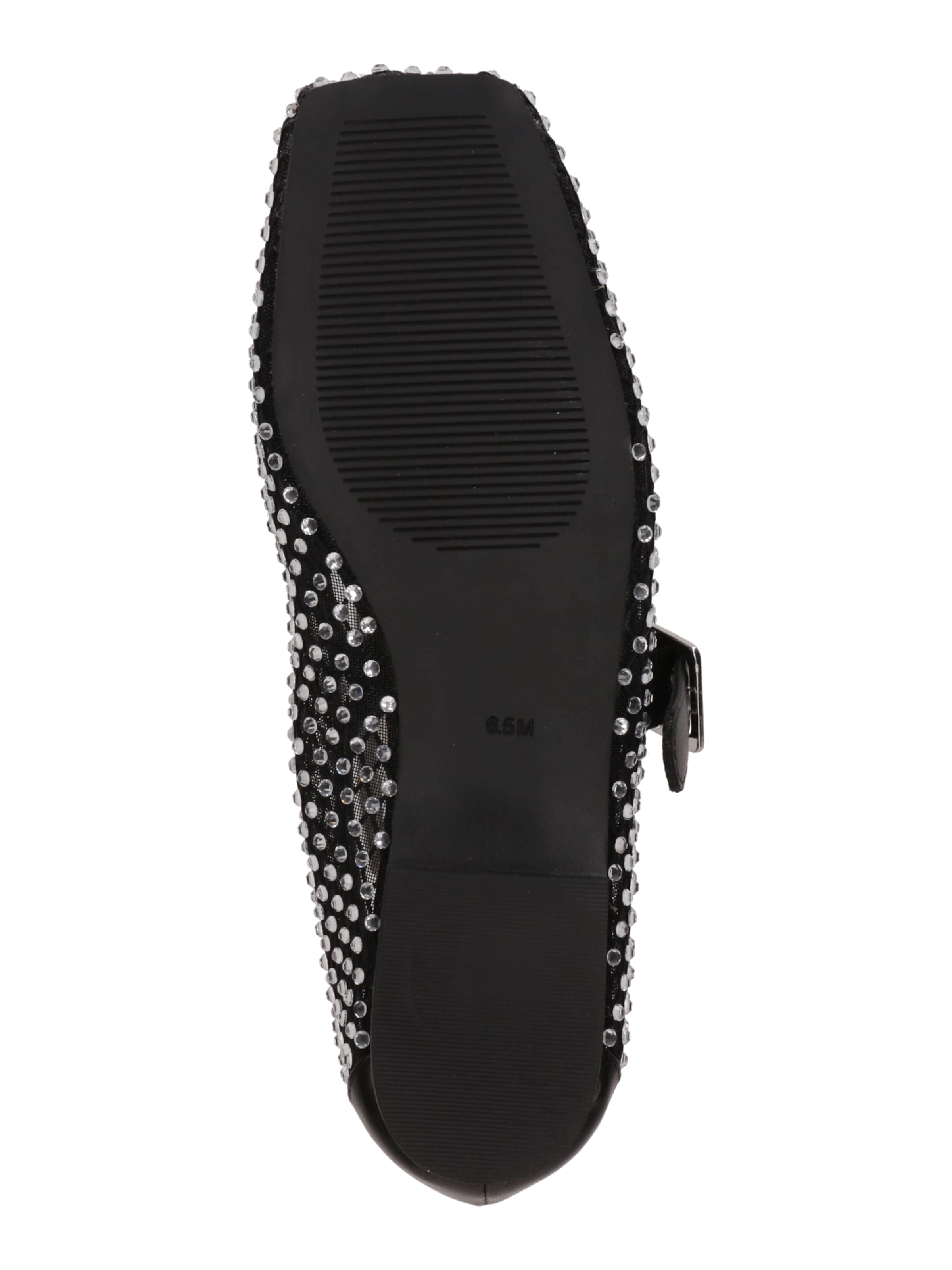 STEVE MADDEN Μπαλαρίνα με λουράκια 'Marcela' σε μαύρο