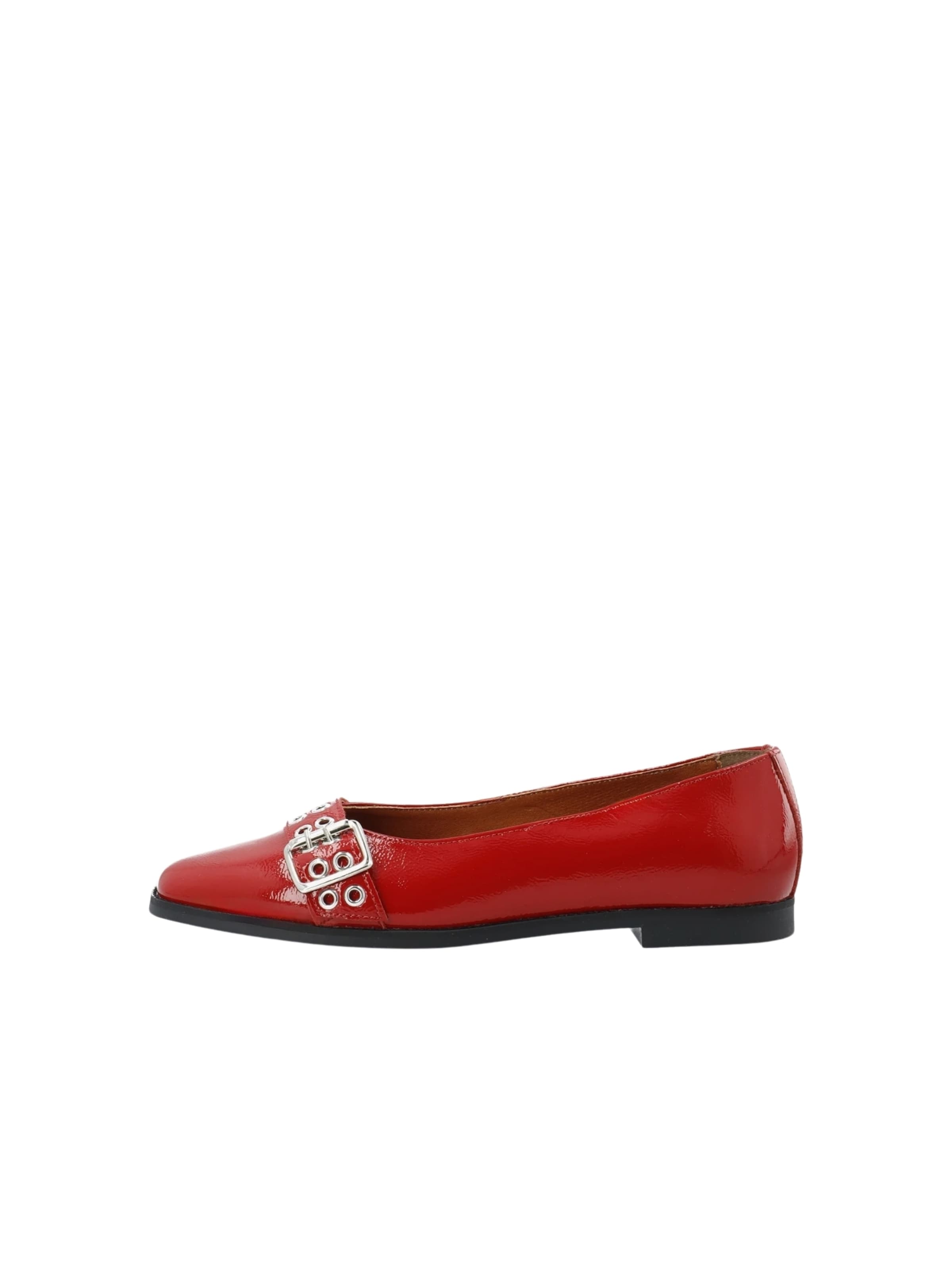 Ca'Shott Ballet Flats 'Diana' in Red: front