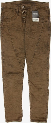 PLEASE Pants in L in Brown: front