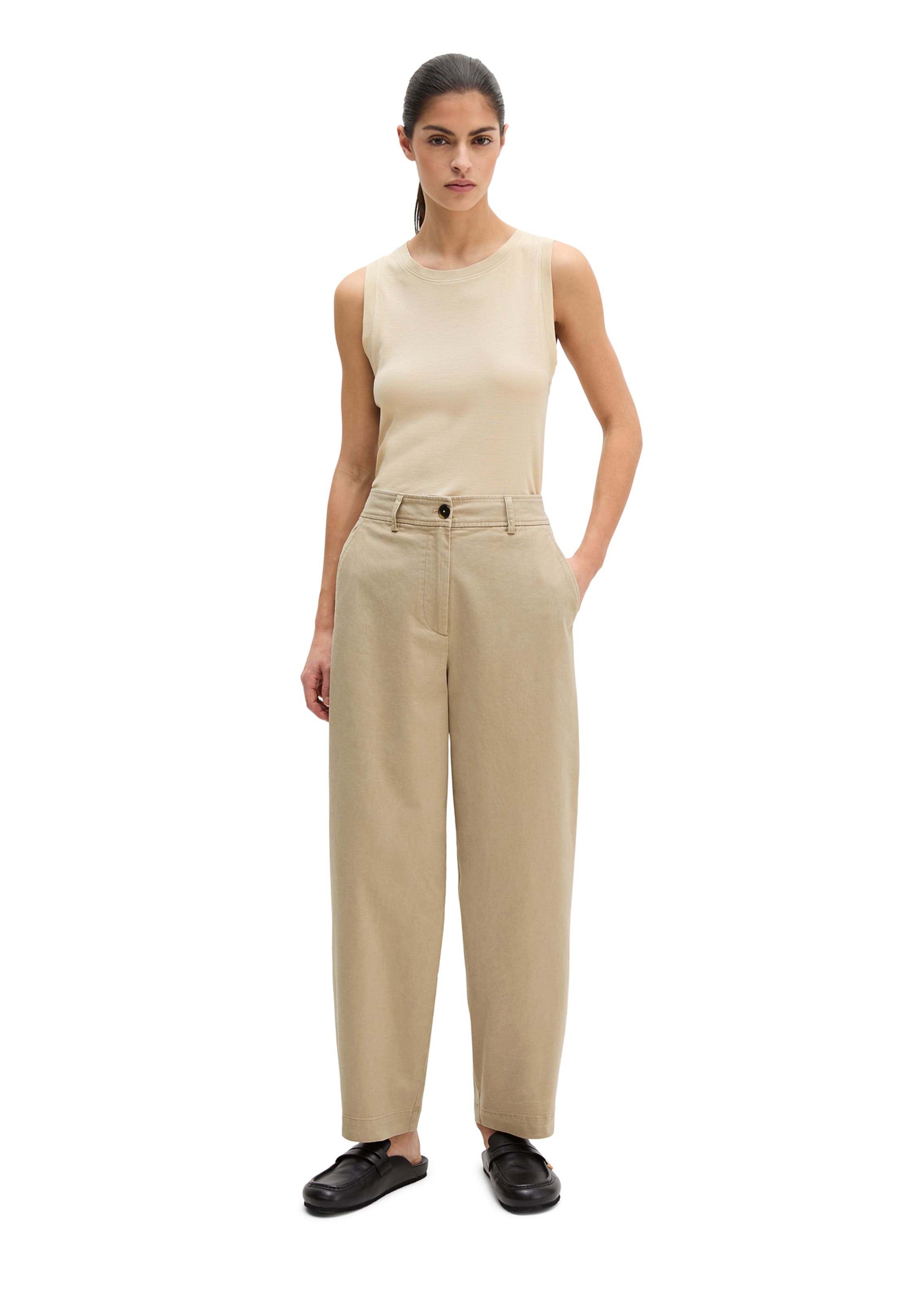 Marc O'Polo Barrel Hose in Beige