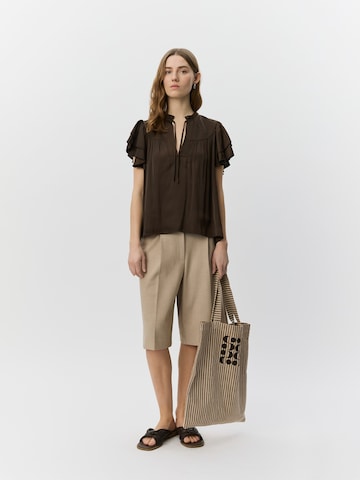 Sofie Schnoor - Blusa 'LALILA' en marrón