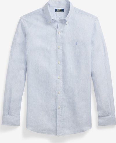 Marškiniai iš Polo Ralph Lauren, spalva – šviesiai mėlyna / balta, Prekių apžvalga