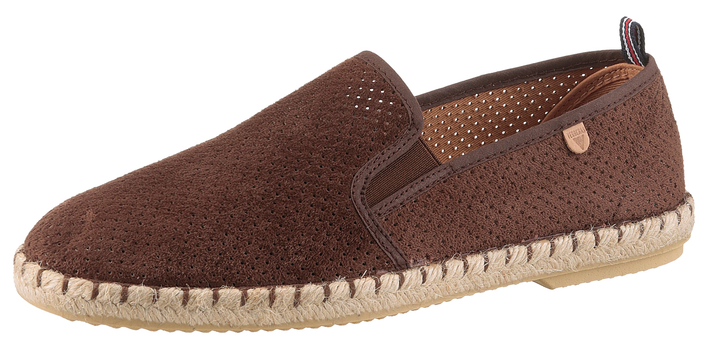 VERBENAS Espadrille 'Tom Pacific' in Braun: Vorderseite