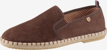 VERBENAS Espadrille 'Tom Pacific' in Braun: Vorderseite