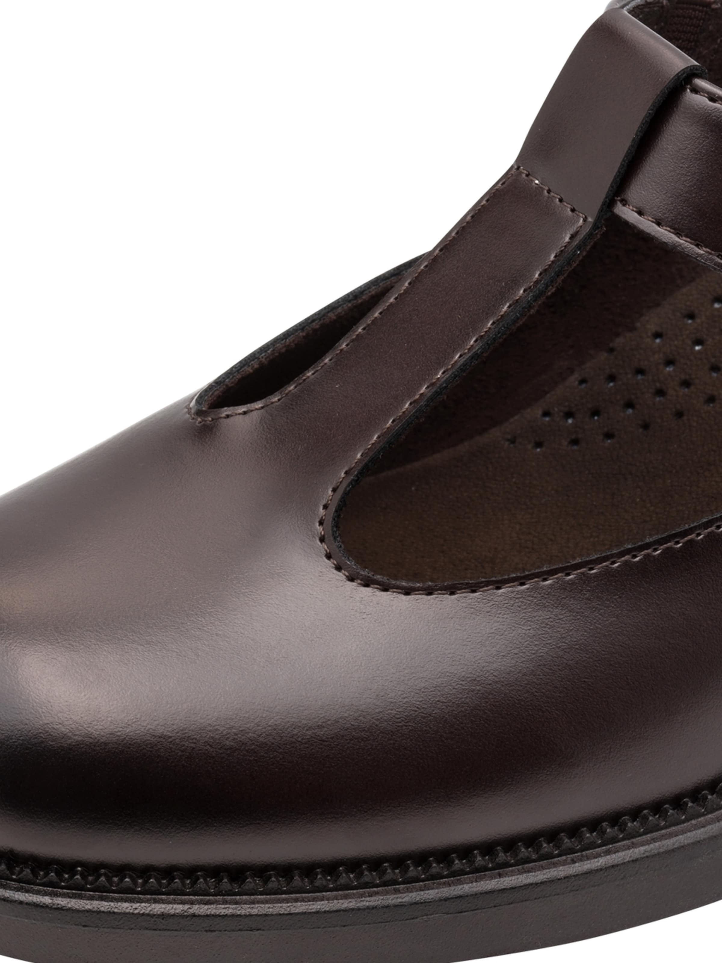 Tamaris Strap ballerina in Brown
