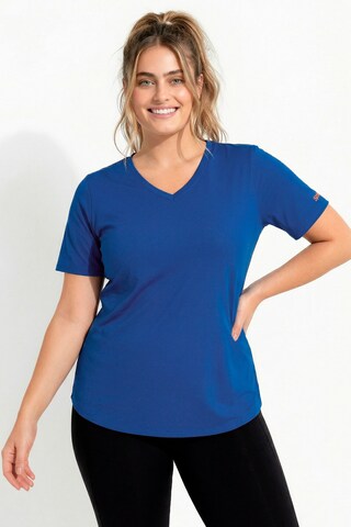 Ulla Popken Shirt in Blauw
