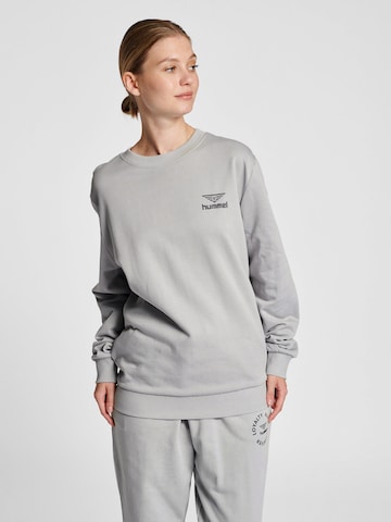 Hummel Athletic Sweatshirt in Grey: front