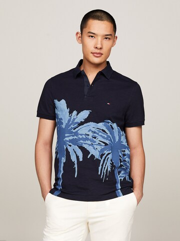 T-Shirt TOMMY HILFIGER en bleu : devant