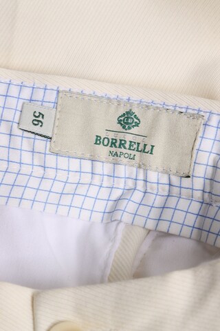 LUIGI BORRELLI NAPOLI Pants in 40 in White